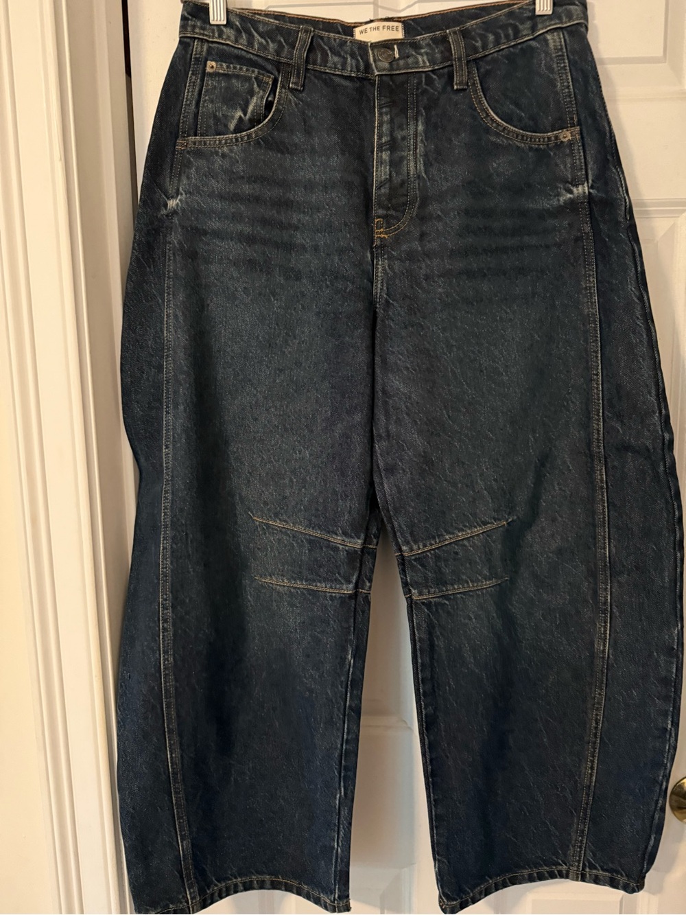 We the Free good luck barrel jeans